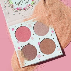 🩷🆕🩷 Beauty Bakerie Cotton Candy Champagne Blushlighter Makeup Palette